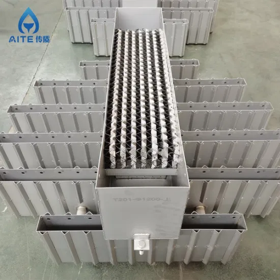 Metal Baffle Plate Type Mist Eliminator Vane Type for Wet Scrubber